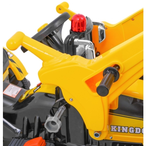 Koparka Traktor na akumulator dla dzieci  Żółta  JS328A